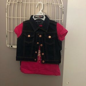 Three piece Limited Too Denim Outfit 24 Months